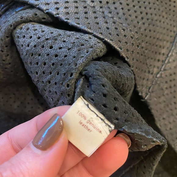 Elaine Kim Leather Moto Jacket - Picture 4 of 4